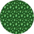 thumbnail image 1 of Ahgly Company Machine Washable Indoor Square Transitional Deep Emerald Green Area Rugs, 3' Square, 1 of 7