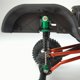 thumbnail image 3 of Amortiguador trasero delantero Vogacara liso de aleación de aluminio para 1/24 Axial SCX24 RC piezas de coche azul, 3 of 5