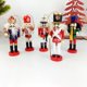 thumbnail image 4 of 5 piezas de de Navidad decoración colgante Cascanueces de Navidad para Patio árbol al jardín interior Yotijar Baterista Cascanueces, 4 of 8