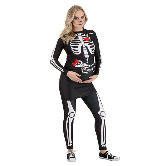 Women's Maternity Skeleton Costume