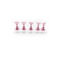 thumbnail image 1 of Vogacara Presione en el soporte para uñas Novedad de alto rango Diferentes resistentes a los golpes Nuevo estilo Apariencia exquisita Hoja de práctica Juegos de manicura Rosado Vogacara CE011481-05, 1 of 6