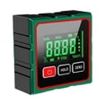 thumbnail image 2 of Rechargeable Digital Meter Four Design Electronic Inclinometer Suitable For Metal And Woodworking Made Of ABS Material. Saw Marker Measuring Stick T Post Clips for Fencing Woodworking Punch Locator, 2 of 7