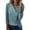 A-Blue139, variant on Womens Blouses Trendy Solid Color Crossover V Neck Pullover Shirts Loose Long Sleeve Casual Elegant Oversized Top
