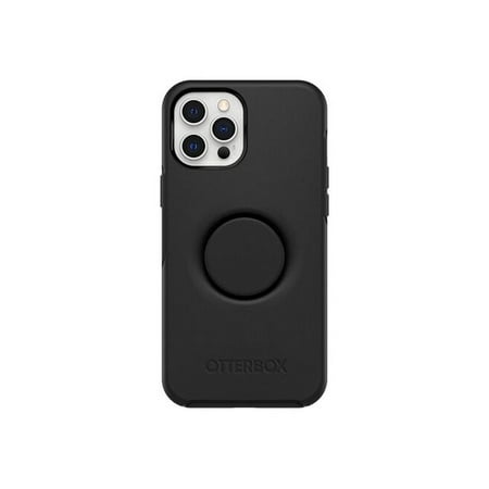 OtterBox - Otter + Pop Series for Apple® iPhone® 12 Pro Max - Black