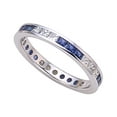thumbnail image 2 of Karina B� Genuine Sapphire Eternity Band, 2 of 9