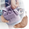 thumbnail image 1 of Cute Tail Keychain Pendant Key Ring Holder Key Pompoms Chains Hairy Fashionable Tail, 1 of 6