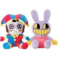 thumbnail image 1 of Peluche Plushfind Digital Circus, 2 unidades, Pomni y Jax para niños, 1 of 1