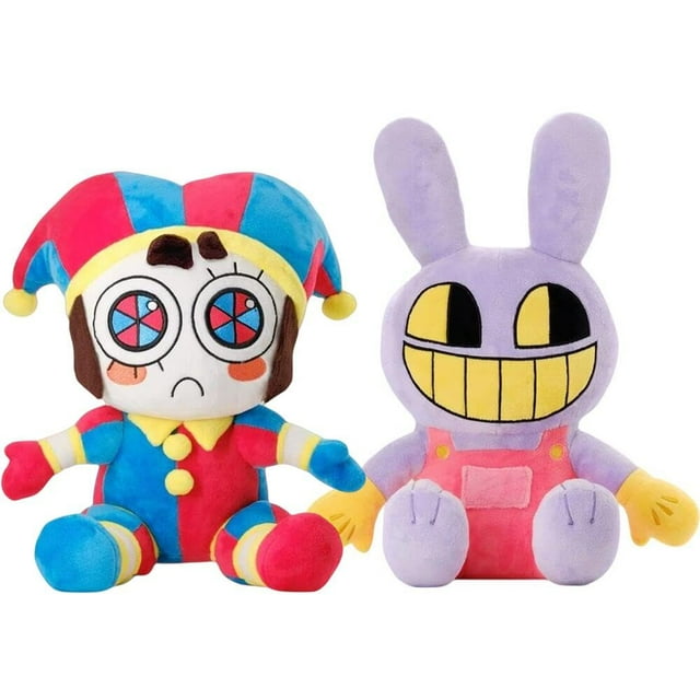 Peluche Plushfind Digital Circus, 2 unidades, Pomni y Jax para niños