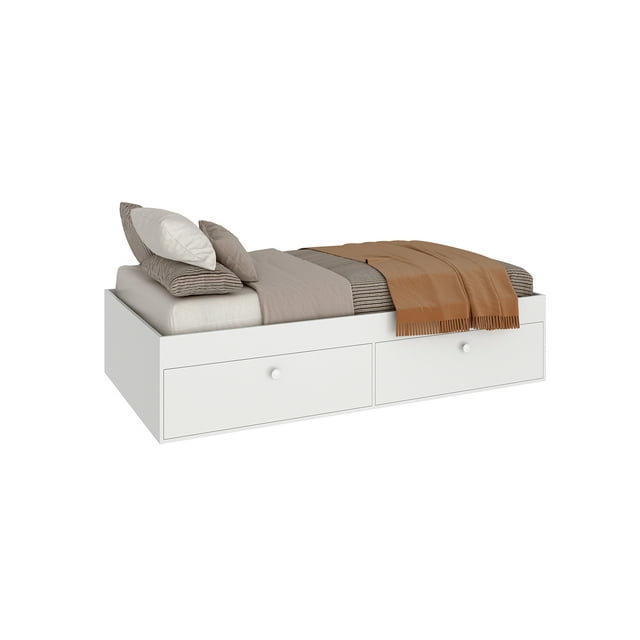 Cama Individual Skal Living CB910-BR Color Blanco
