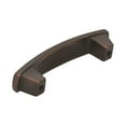 thumbnail image 2 of Amerock Forgings 3 in (76 mm) Center-to-Center Rustic Bronze Cabinet Pull, 2 of 7