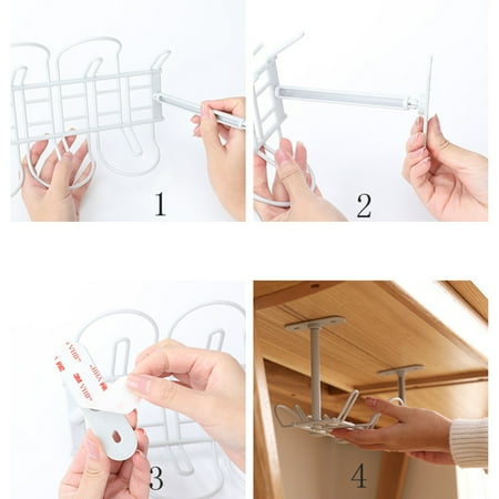Cable Management Tray Storage Organizer Computer Desk Charger Box