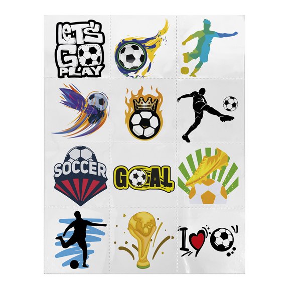 Tatuajes temporales de futbol Mundial