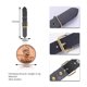 thumbnail image 4 of Vintage Plain PU bufanda de cuero Clip abrazadera de Metal chal hebilla Pin hebilla estilo, 4 of 5
