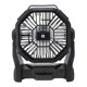 thumbnail image 1 of M Buder Ventilador de Camping Al Aire Libre Portátil Recargable con Linterna LED 10400mAh Batería, Rotación 90 Grados para Viajes y Oficina (Negro), 1 of 9