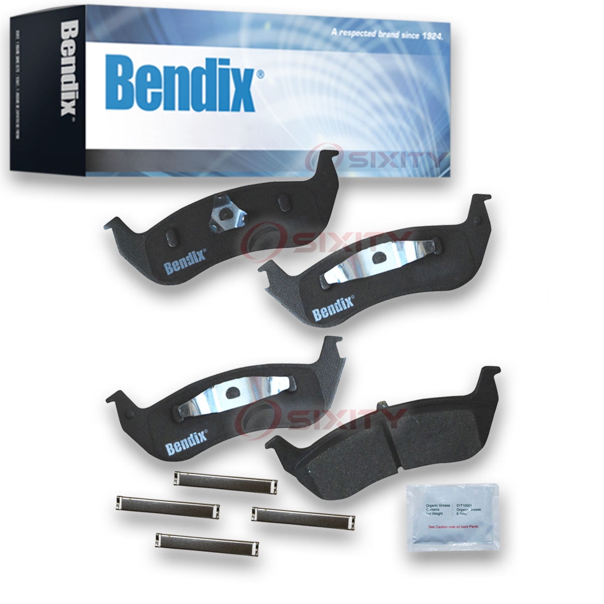 Bendix Brakes Disc Brake Pad Set Fits select: 2003-2007 MERCURY GRAND MARQUIS, 2003 FORD CROWN VICTORIA