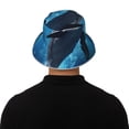 thumbnail image 5 of Fuzoiu Ice Blue Ocean Cute Dolphin Print Reflective Bucket Hat,Outdoor Hat for Men and Women,Bucket Hat for Travel Fishing Hunting Summer Camp, 5 of 6