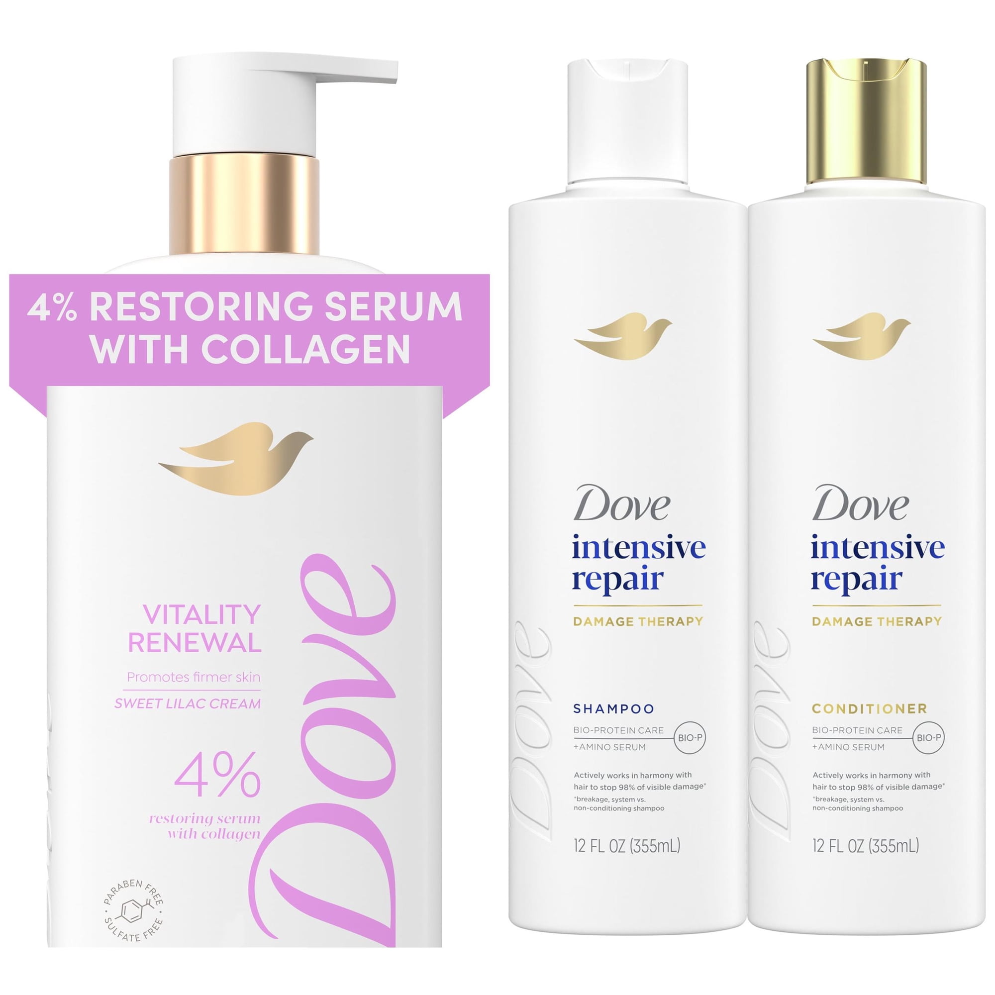 Dove Women s Body Wash Shampoo and Conditioner