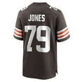 thumbnail image 3 of Men's Nike Dawand Jones  Brown Cleveland Browns Team Game Jersey, 3 of 6