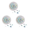 thumbnail image 1 of maskred 1/2/3/5 Art Crystal Flower Shining Rhinestone Pearl Sequin Rhinestone Manicure Decoration No.6 3PCS, 1 of 6