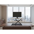 thumbnail image 5 of Demi Bonn 32 Inch Desk Converter - Height - Adjustable, Sit - to - Stand, Dual Monitor Workstation, Natural, 5 of 7