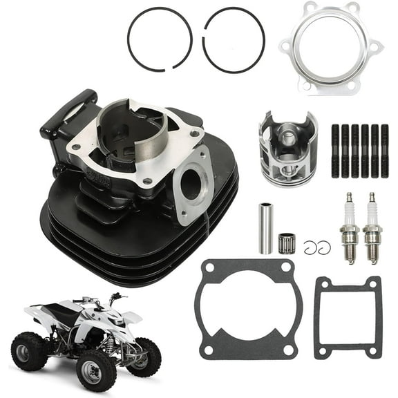 ALL-CARB Cylinder Piston Gasket Top End Kit Set Replacement for 1988-2006 Blaster 200 YFS 200 2XJ-11111-00-00 2XJ-11311-02-00
