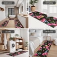 thumbnail image 5 of Pioneer Flower Floral Print Pattern Kitchen Rugs Sets Of 3,Kitchen Runner Rugs Non Skid Washable,Decorative Kitchen Floor Mats for Kitchen,Sink,Laundry,17"x30"+ 17"x47" + 17"x59", 5 of 6