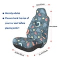 thumbnail image 2 of Lsque Dachshund Dog Puppy Pattern Car Seat Covers for Front Seats , Waterproof Seat Covers for Cars, Sporty Front Seat Covers,Car Seat Cover Protector Front Seats, 2 of 5