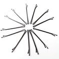 thumbnail image 1 of 100 Uds. Pasadores negros, pasador negro, herramientas de peinado, accesorios (negro fino), 1 of 5