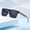 Black Frame Black and Gray Piece, variant on 2026 Retro UV-Protective Bamboo and Wood Sunglasses for Men, Trendy Fashionable Sunshade Sunglasses for Women