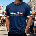 thumbnail image 2 of CONZONE Mens T-Shirts Short Sleeve T Shirts for Men Crew Neck Italy Liberation Day Graphic Casual Summer Tee Tops, 2 of 4