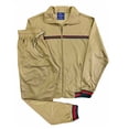 thumbnail image 1 of Men's StarLight Active Fashion Stripe Jogger Track Jacket & Trackpants 2 Piece Set, 1 of 2