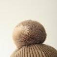 thumbnail image 4 of CPNG Baby Boys Girls Fleece Lined Pompom Knitted Cute Pilot Hat Kids Faux Fur Trapper Winter Warm Hat Toddler Ushanka Earflaps Beanie Cap, 4 of 5