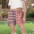 thumbnail image 6 of Fesfesfes Kids' Elastic Waist Sports Shorts with Side Pockets Non-Printed Summer Casual Shorts for Boys Girls Outdoor Activities(Pink#2,3-4 Years), 6 of 6