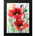 thumbnail image 2 of Johannesson, Karin 12x14 Black Modern Framed Museum Art Print Titled - Red Poppies, 2 of 5