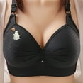 thumbnail image 2 of Maplenight Halloween Bras for Women Full Coverage No Underwire Bralettes for Women Push up Breathable Ghost Print Everyday Bras, 2 of 8