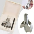 thumbnail image 1 of Tondeuse Manuelle en Acier Inoxydable pour Poils de Nez, Ciseaux Professionnels, 1 of 5