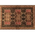 thumbnail image 1 of Ahgly Company Indoor Rectangle Persian Brown Traditional Area Rugs, 2' x 4', 1 of 4