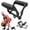 V-shaped (Black), variant on V Bar T-Bar Row Landmine Handle Attachment for Barbell Bars, Solid Mine Double D Row Handle Grips with Non-Slip Rubber Grips, T-Row Attachment for Olympic Strength Training Bars