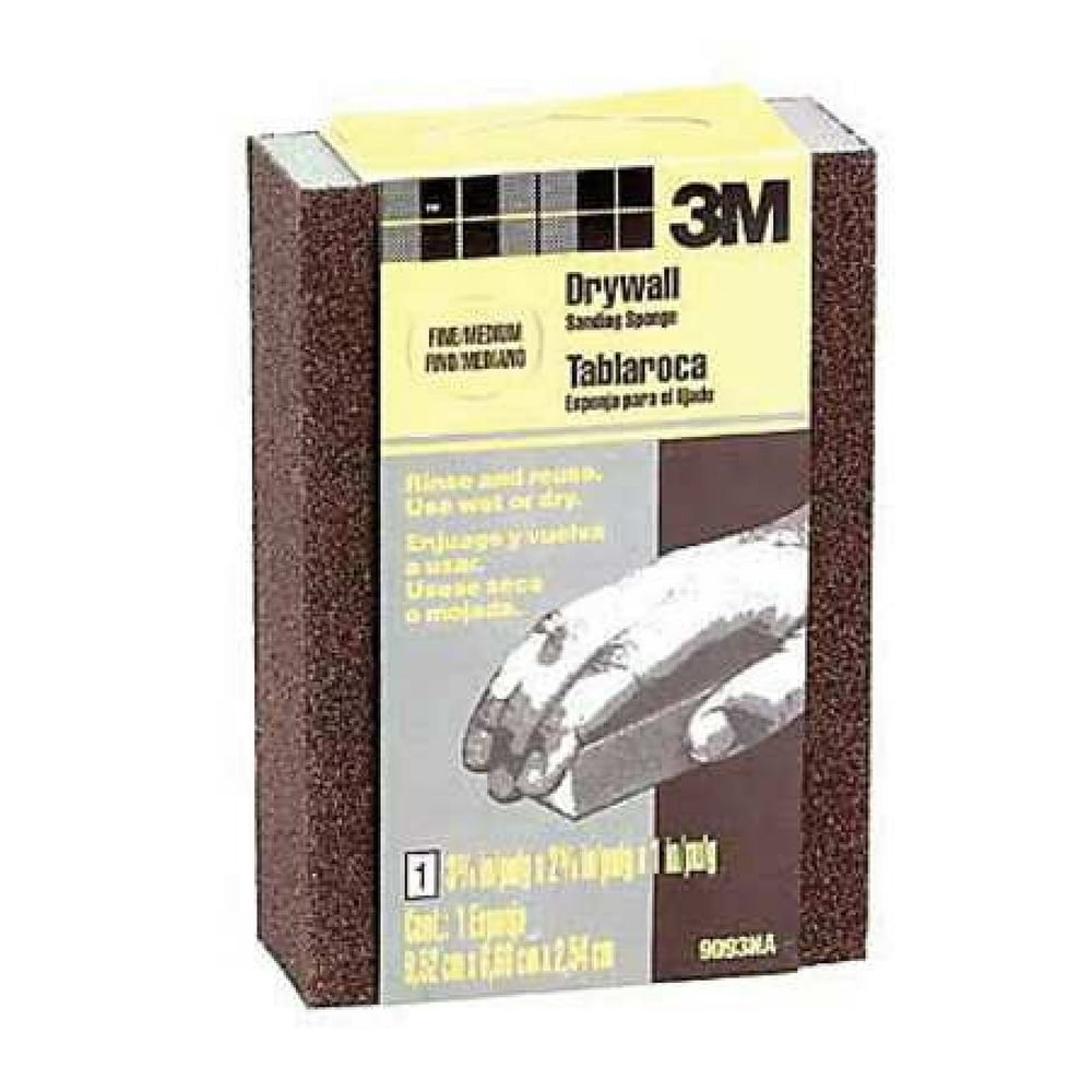 3M COMPANY 9093 Fine/Medium Sanding Sponge