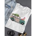 thumbnail image 3 of Christmas Cars Iv T-Shirt Women -Jennifer Paxton Parker Designs, Female x-Large, 3 of 4
