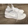 thumbnail image 1 of Nike Women’s Size 9 Free RN Flyknit Running Shoes White Pure Platinum 880844-100, 1 of 6