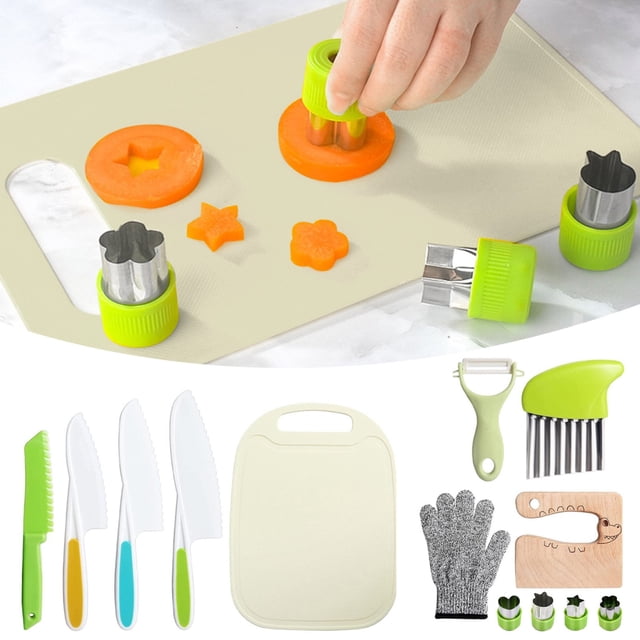 IMENGL Children's 13 Piece Kitchen Baking Toy Set: A True Cooking Set For Children Featuring 13 Kitchen Utensils And Colors/firm Grip Serrated Edges Children's 2er Pack,Fun Toilet Paper,Games for Gi