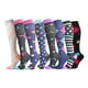 thumbnail image 1 of Calcetines de compresión Prolriy para mujer y hombre, deportivos, 8 pares, unisex, multicolor, talla L, 1 of 7