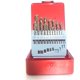thumbnail image 2 of Juego de 19 brocas de cobalto, juego de brocas de carburo M35, broca helicoidal de 1,0 a 10 mm, 5 % de cobalto, juego de brocas métricas HSS, 2 of 5