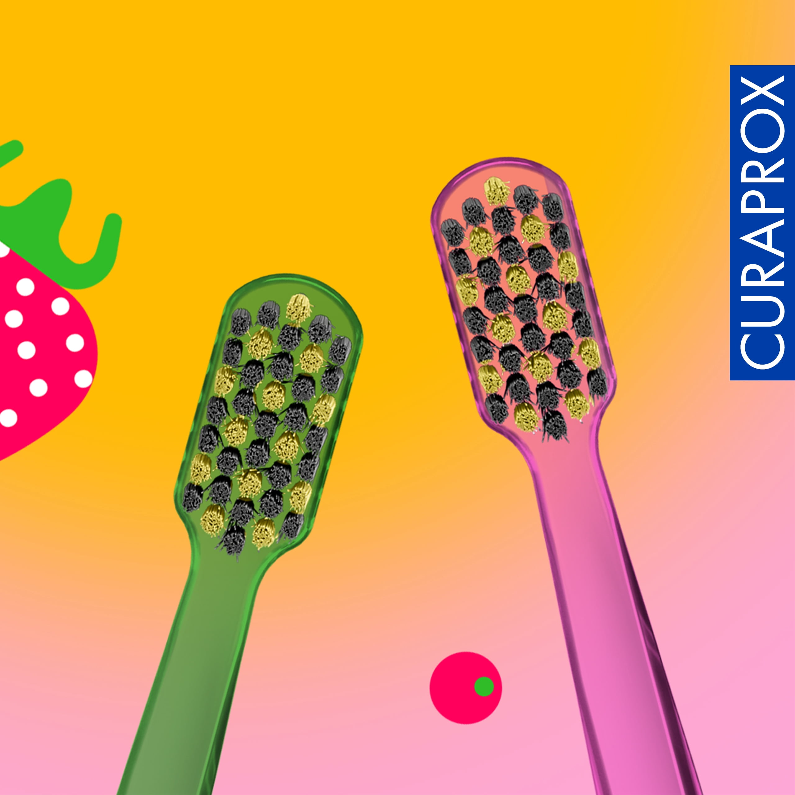 CS 5460 Summer Edition 2025, 2 pcs, Ultra Soft & Gentle Toothbrush