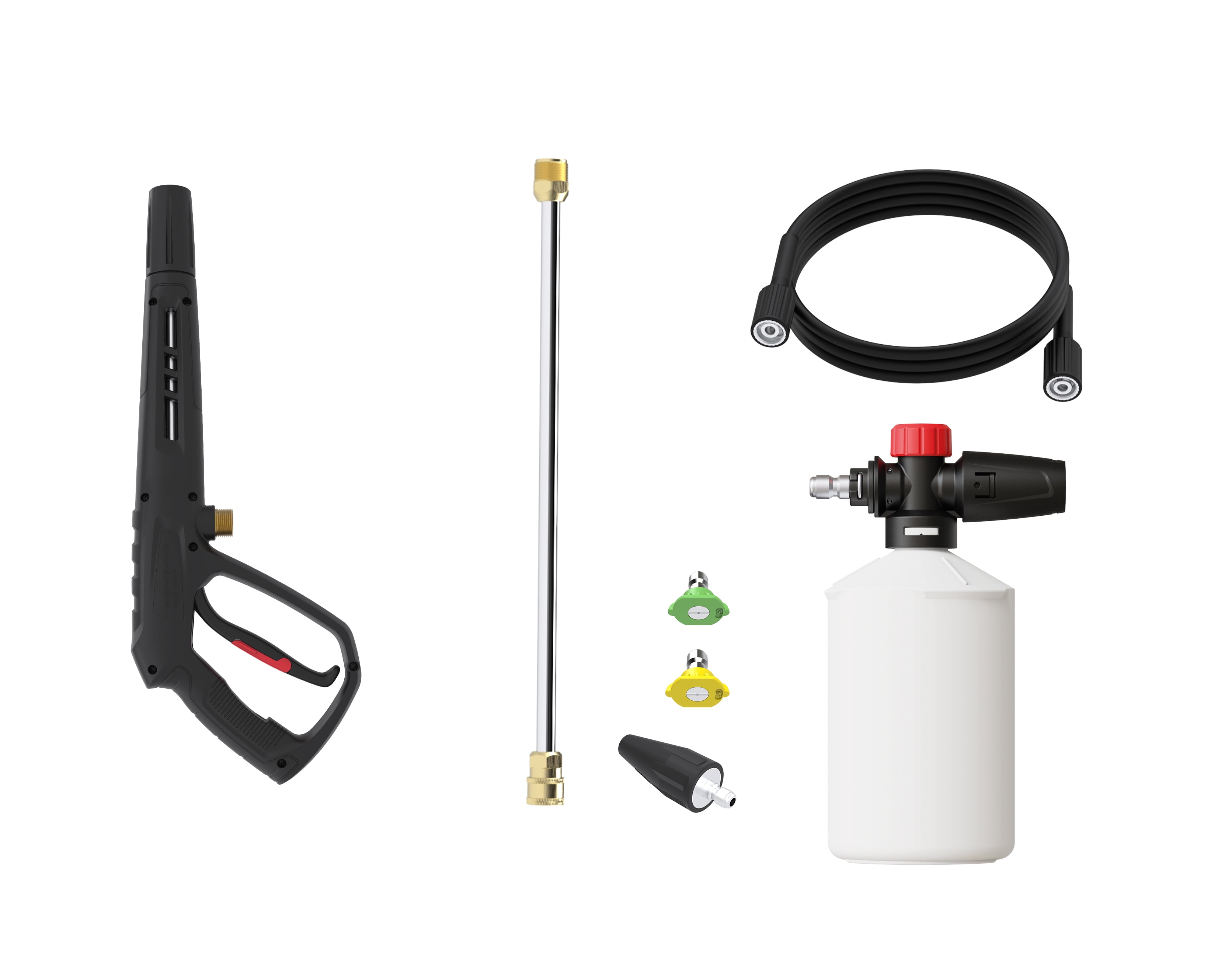 AR Blue Clean XP22500 Electric Pressure Washer-2500 Max PSI, 1.7 Max GPM, 13 Amps