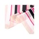 thumbnail image 5 of INSPIRE CHIC Mujeres Bufandas Cuadradas con Estampado de Rayas, 23.6x23.6 Bufanda de Satén para el Cuello Neckerchief Diadema 70x70cm/27.6x27.6"(LxA) Rosa Champagne, 5 of 6