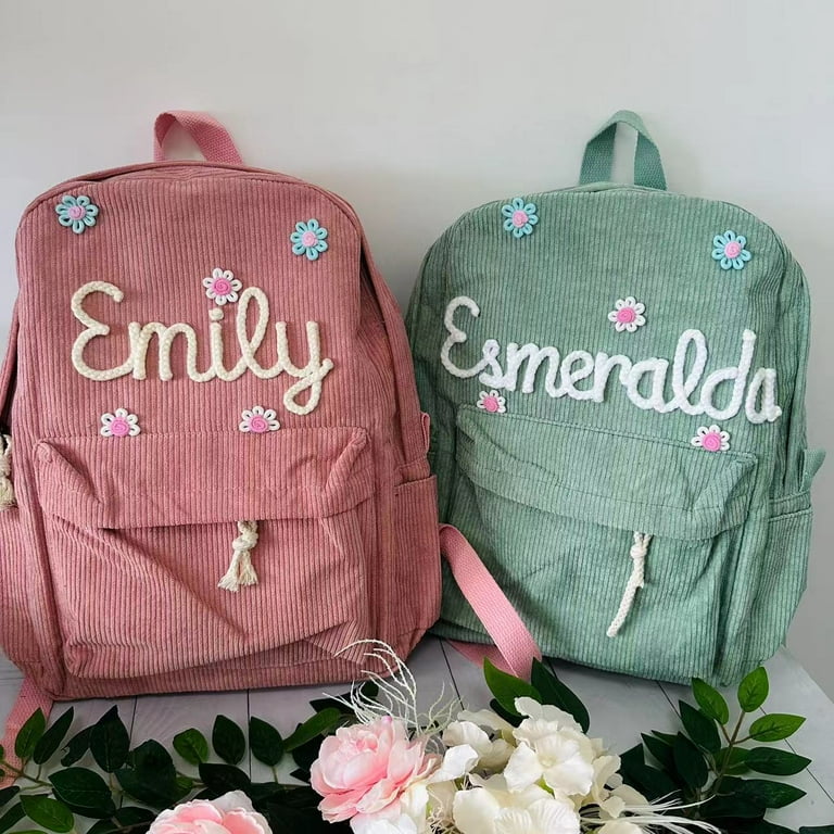 Personalized Toddler Backpack Baby Backpack Custom Backpack for Child Christmas Gift Backpack for Kids Embroidered Backpack Walmart