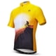 thumbnail image 4 of Maillot de ciclismo para hombre, maillot de bicicleta de montaña, camisetas de bicicleta de montaña profesionales, camisetas de manga corta para carretera, ropa de ciclismo, ropa de carreras negra, 4 of 5