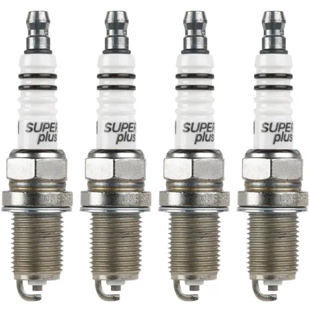 Bosch Super Plus Set 4 Spark Plugs For Buick Chevy Dodge Geo Kia Saab Toyota L4